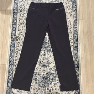 Elegant Deep Purple Women's Dress Pants